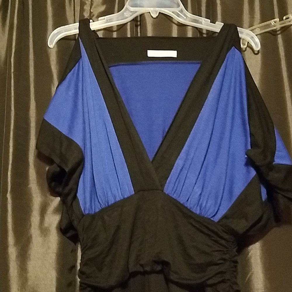 Color-block romper